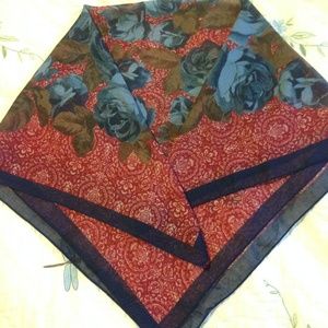 Acute brand square scarf